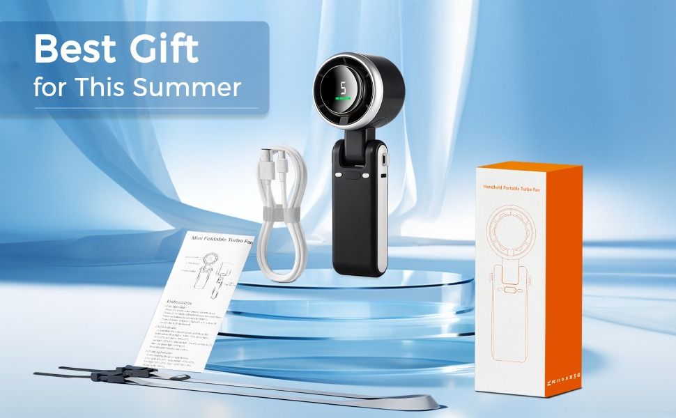 How to Survive in summer in UAE mini turbo fan